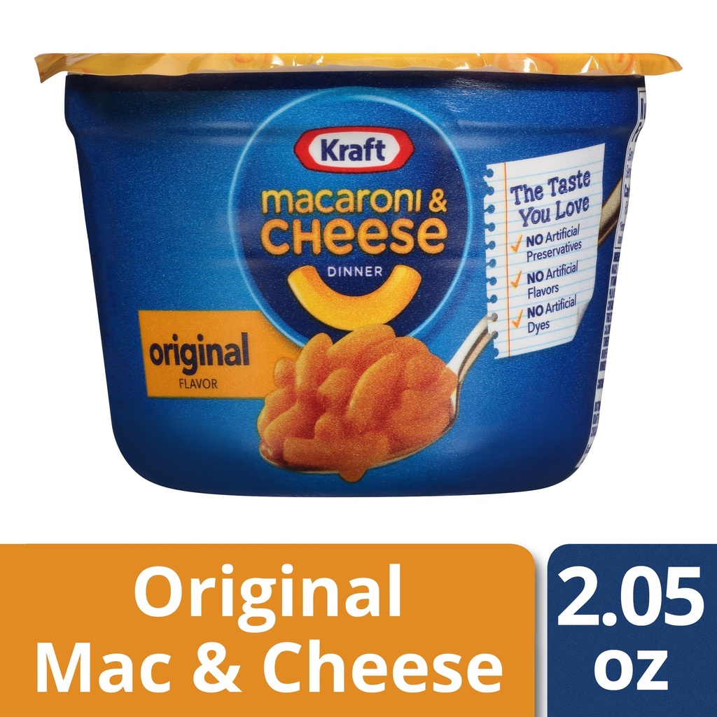 [021000010875] KRAFT EASY MAC ORIGINAL CUPS 2.5oz