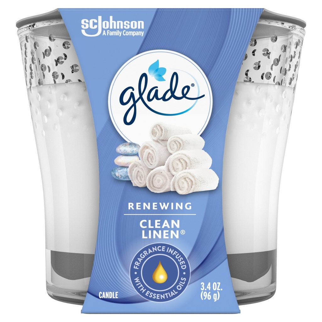 [046500769580] GLADE CANDLES 3.4oz