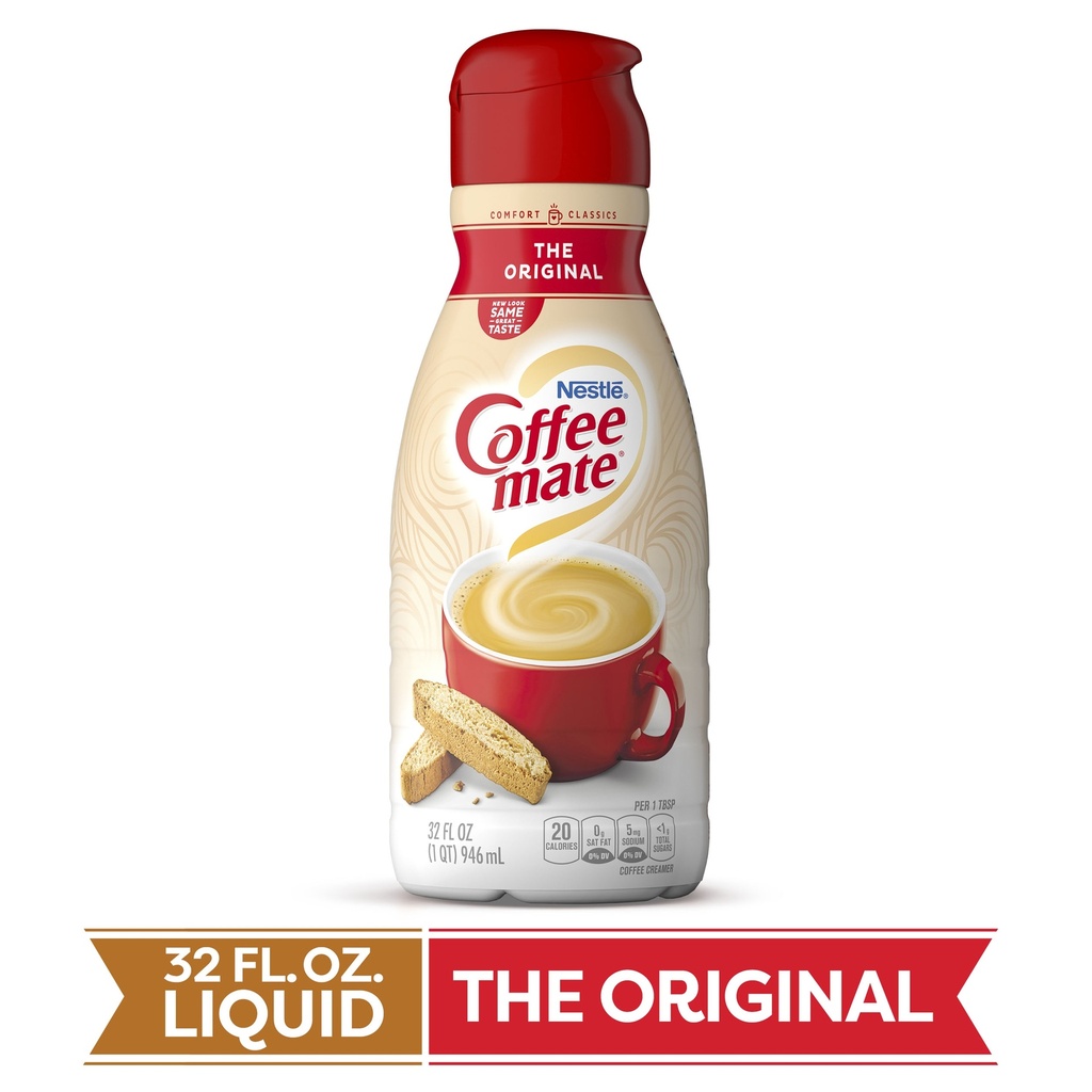 [050000302628] Coffee Mate Orig Liquid 32z