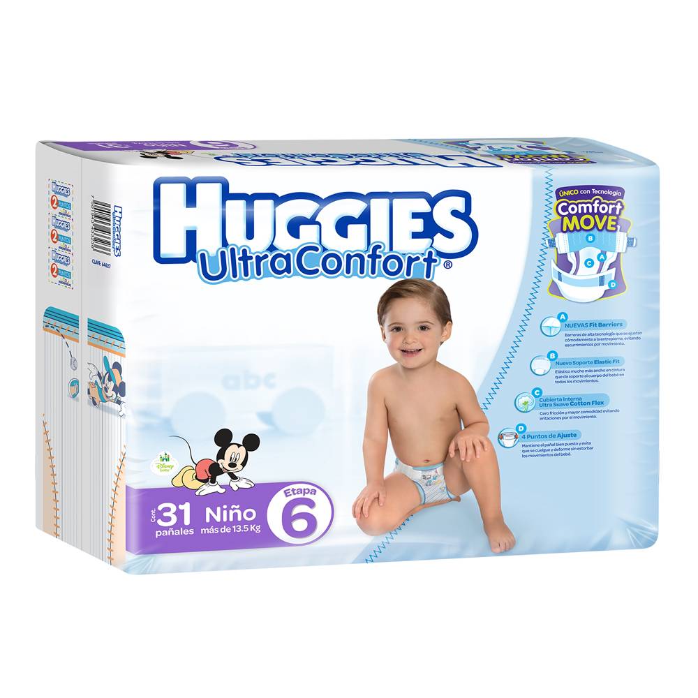 [7501943433236] Huggies Extra Comfor