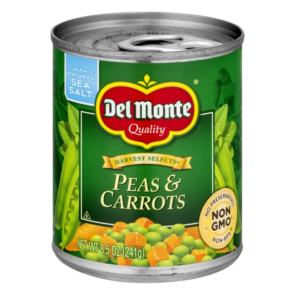 DEL MONTE PEAS AND CARROTS 8.5oz