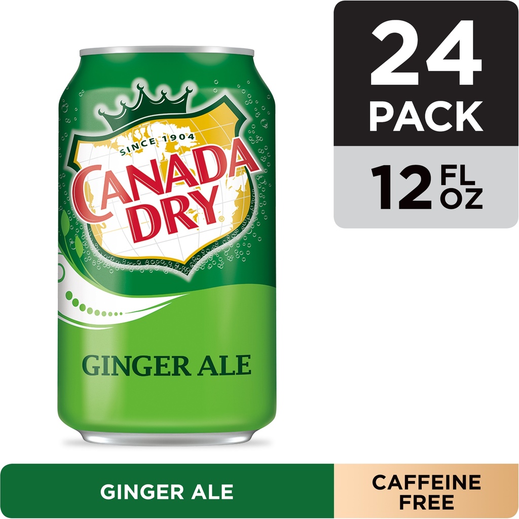 [078000152166] CANADA DRY GINGERALE 12PK