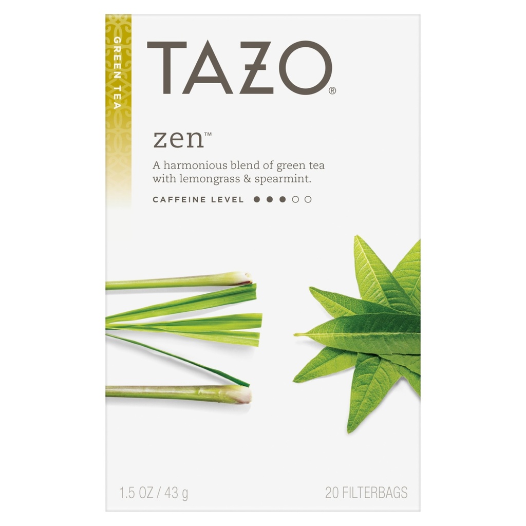 TAZO ZEN TEA BGS 1.5oz