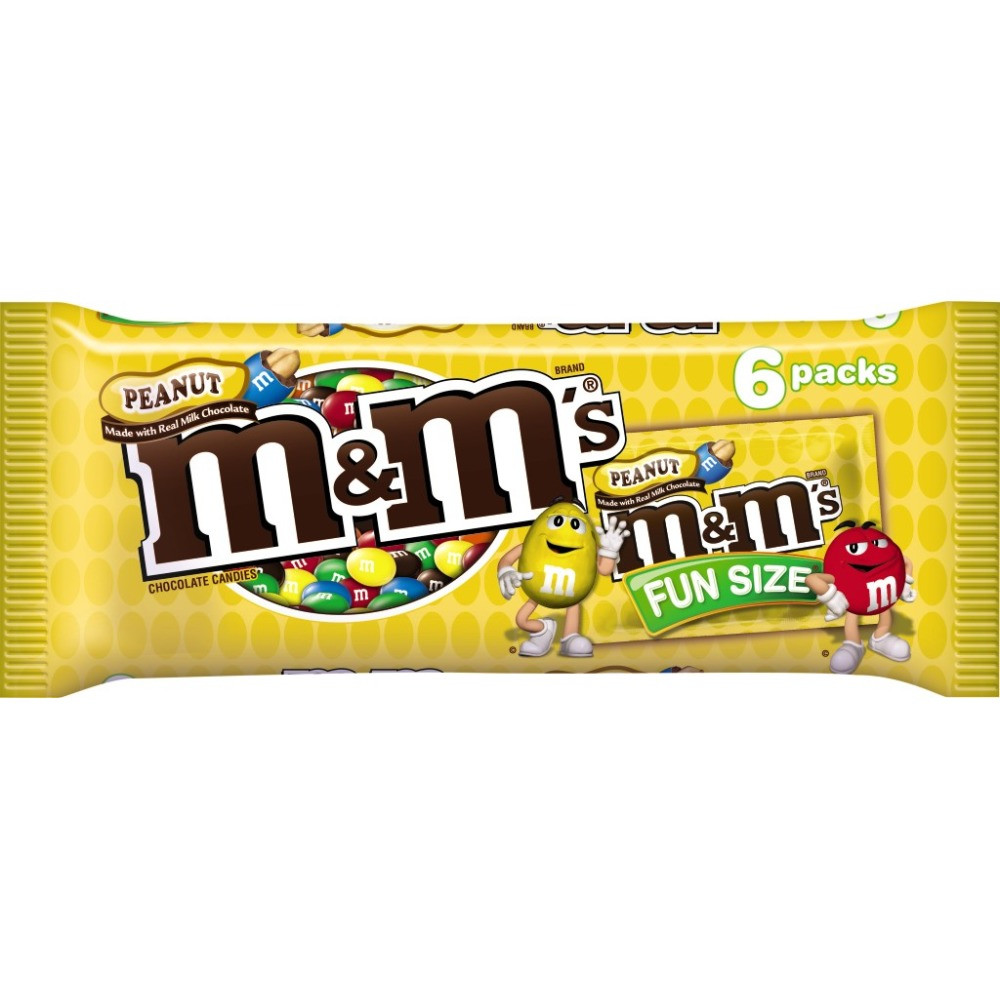 M&M W/ PEANUTS 3.74oz