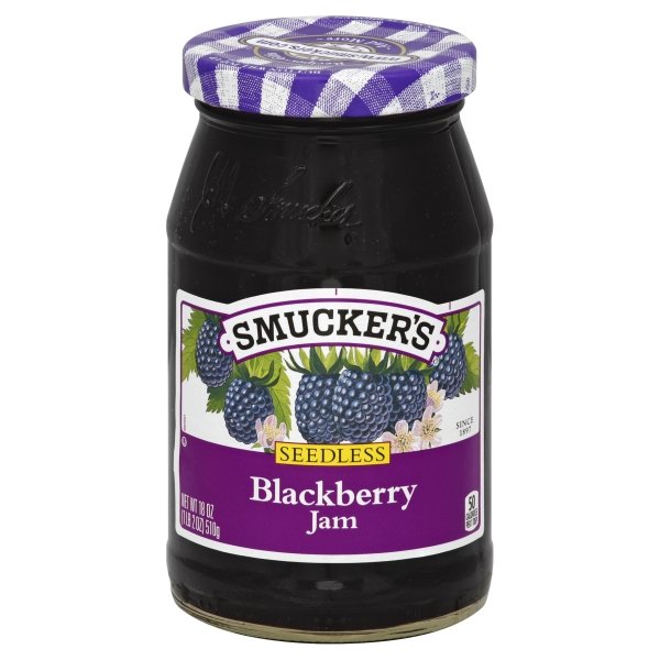 SMUCKER'S BLACKBERRY JAM 18oz