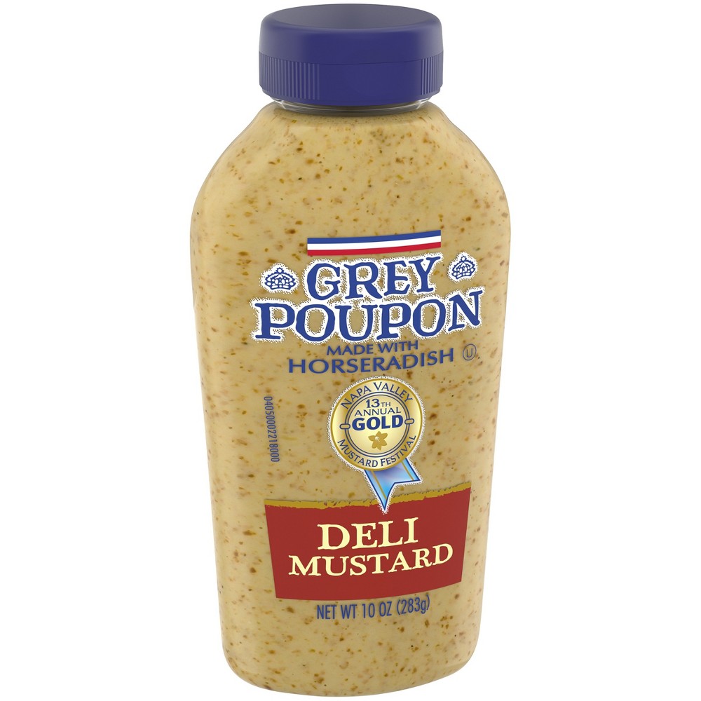 GREY POUPON DIJON MUSTARD 10oz