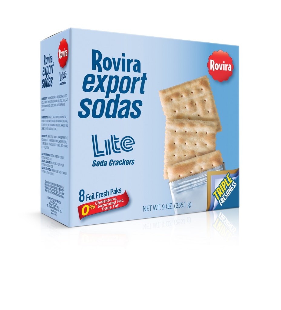 ROVIRA LITE CRACKERS 9oz