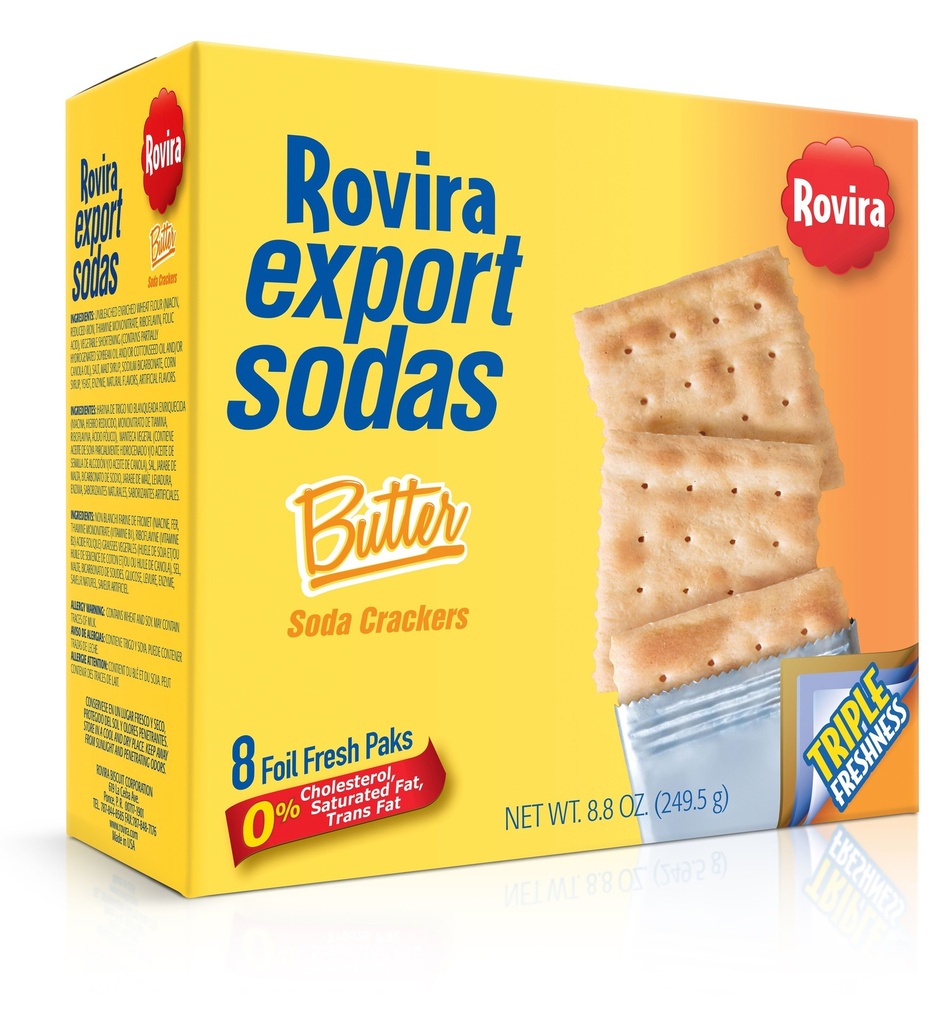 ROVIRA BUTTER CRACKERS 8.8oz