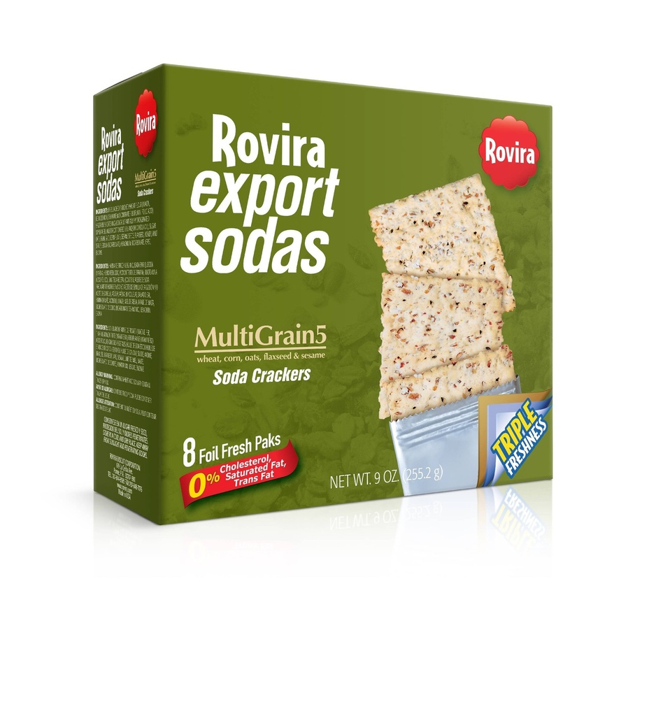 ROVIRA MULTIGRAINS CRACKERS 9oz