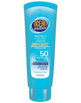 O/P SUNCREEN SPORT LT 50 SPF 8oz