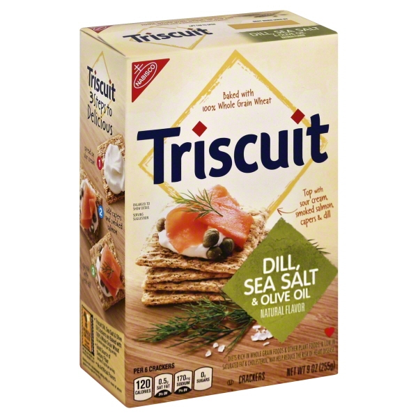 TRISCUIT DILL SALT & OIL 9oz
