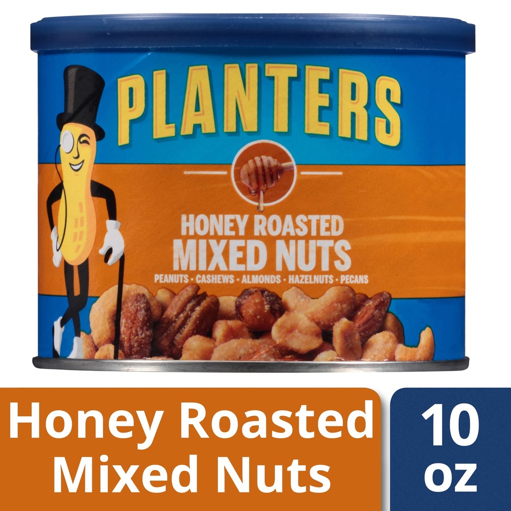 PLANTERS HONEY ROASTED MIXED NUTS 10oz