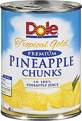 DOLE PINEAPPLE CHUNKS 20oz