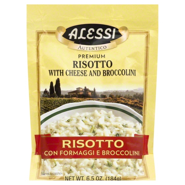 ALESSI RISOTTO W/ CHEESE AND BROCCOLINI 8oz