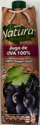 NATURAL GRAPE JUICE 1L