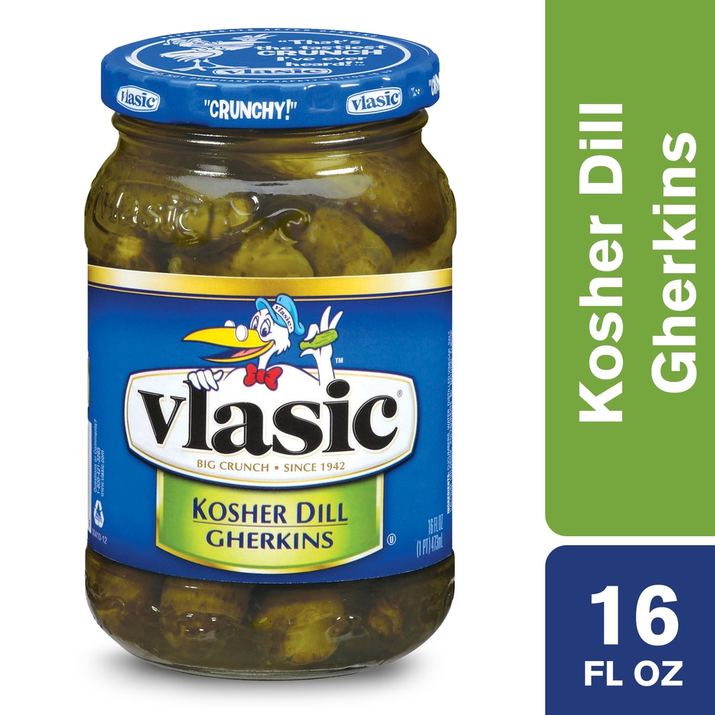 VLASC KOSHER DILL GHE 16 Z