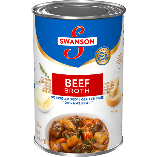 SWANS BEEF BROTH 14.5