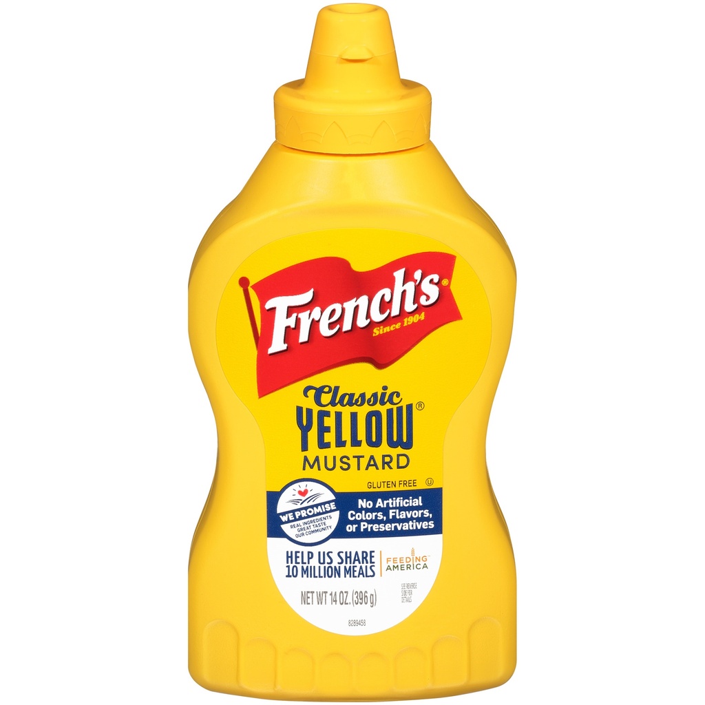 FRNCH YELLOW MUSTARD 14 Z