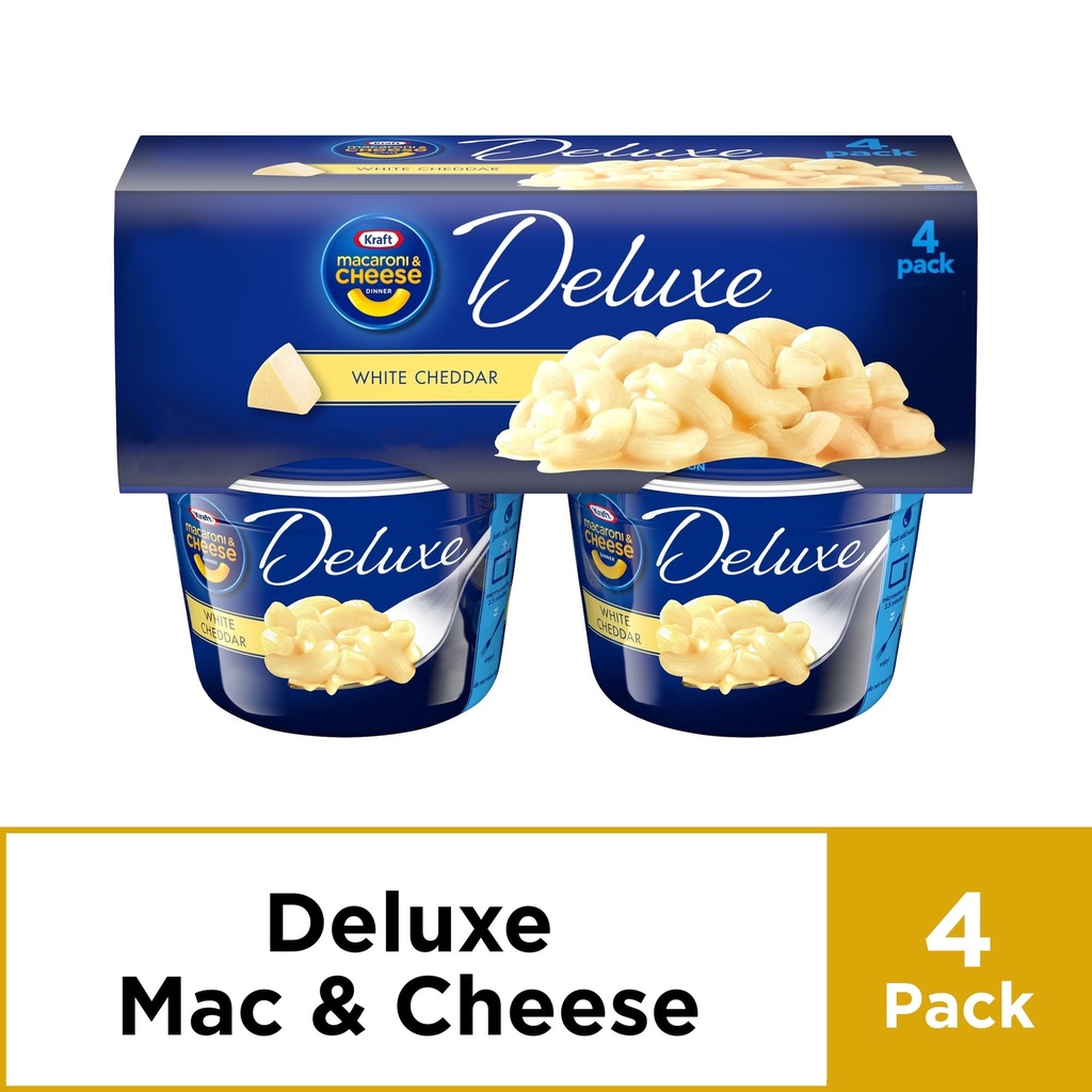 KRAFT DELX MC CUPS WH 4 PK