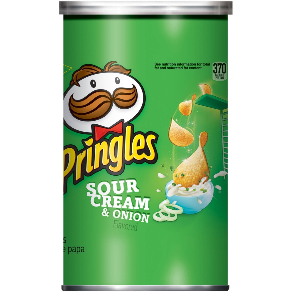 [038000845253] PRINGLES SOUR CREAM & ONION 158g