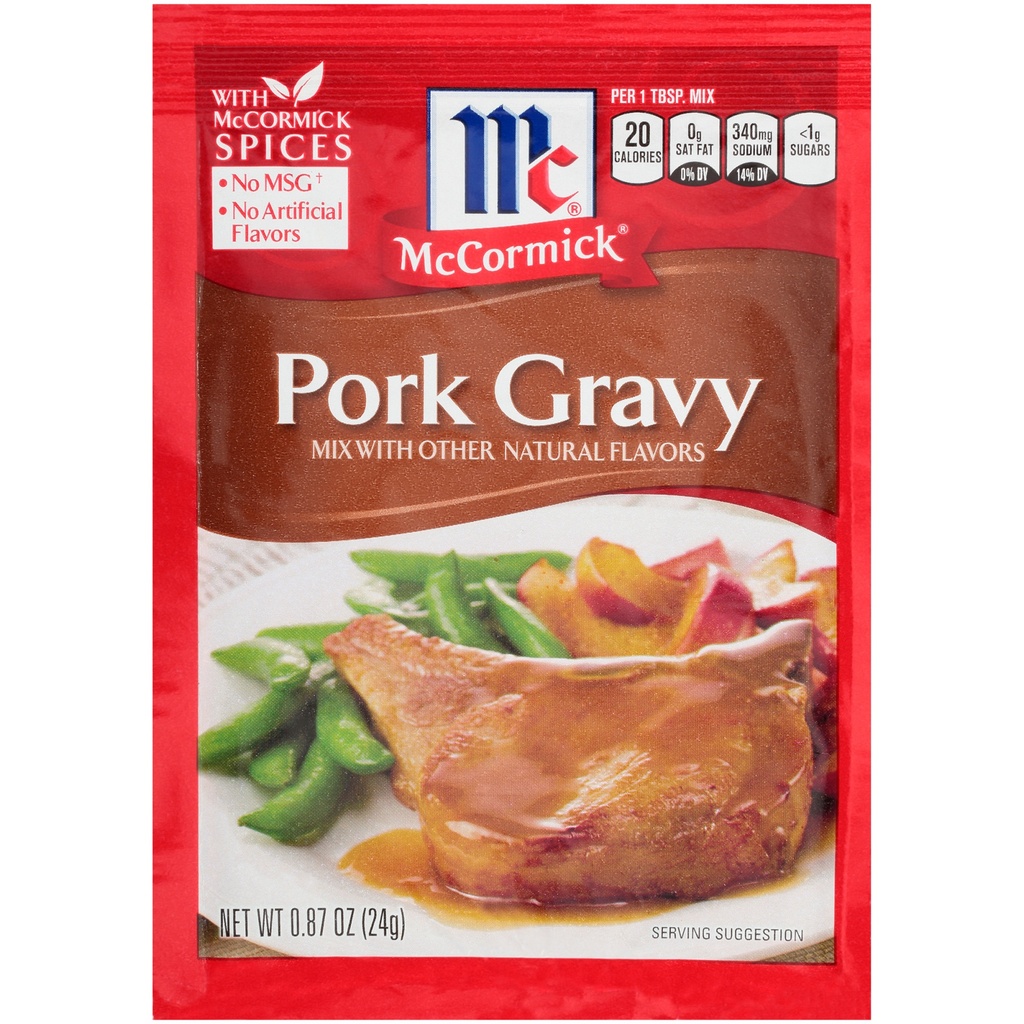 MCCOR PORK GRAVY .87 O
