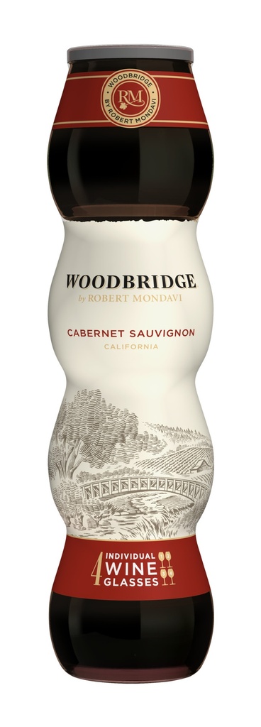 [086003820357] WOODBRIDGE CABERNET SAUVIGNON 4CUPS