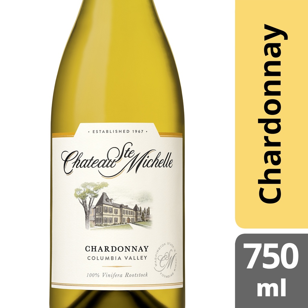 CHATEAU ST MICHELLE CHARDONNAY 750ML