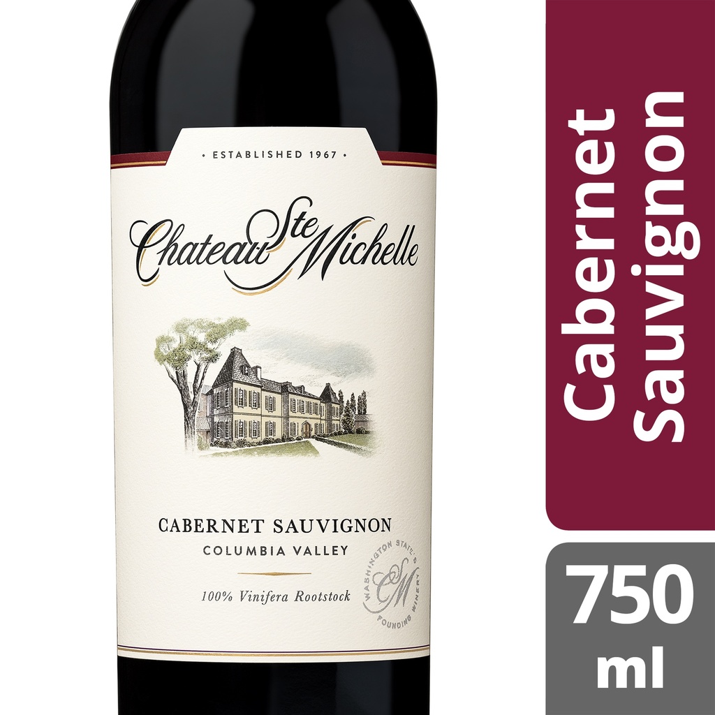 CHATEAU ST MICHELLE CABERNET SAUVIGNON 750ml