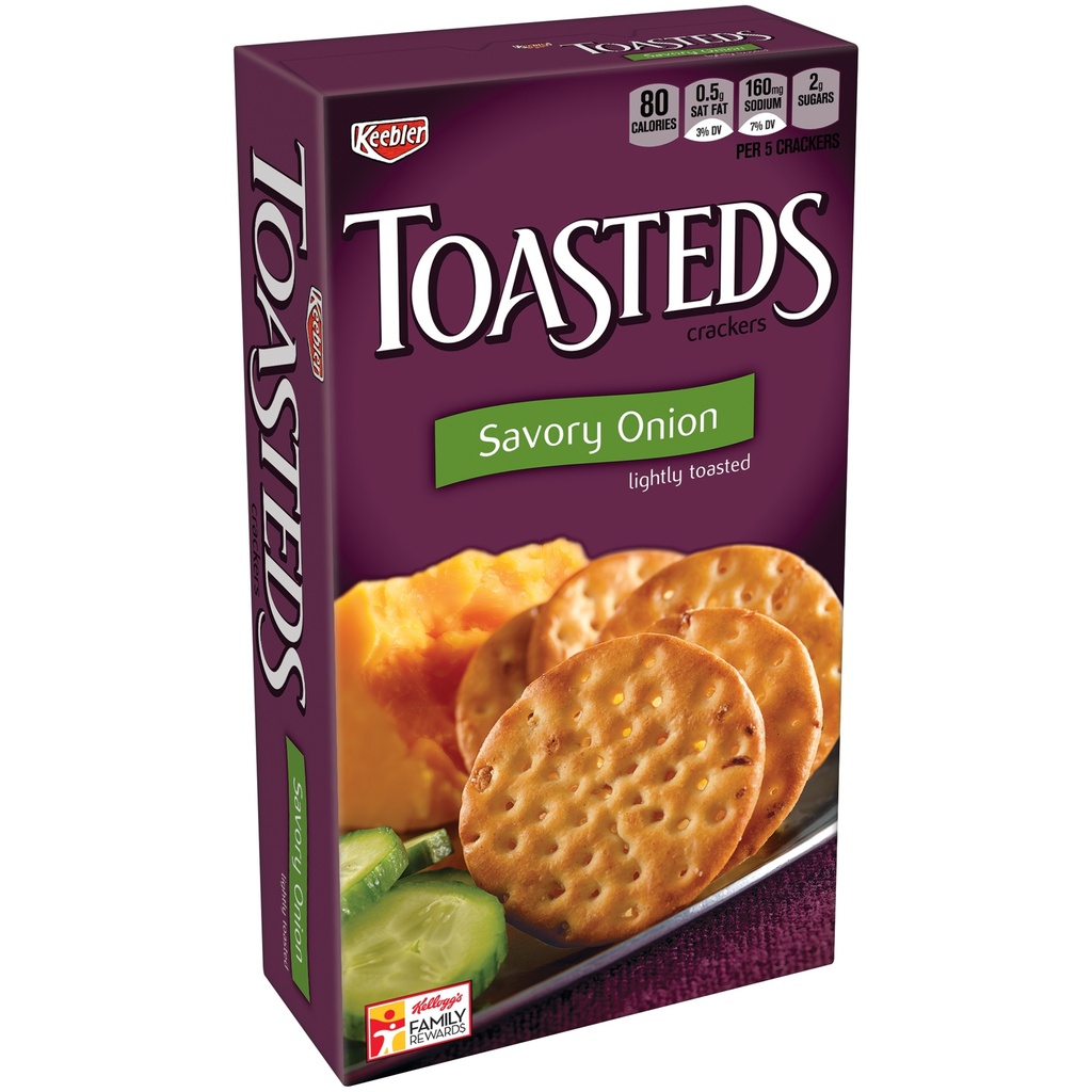 KEEBLER TOASTED SAVORY ONION 8oz