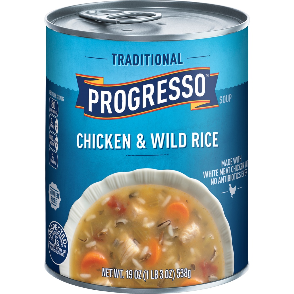 PROGRESSO CHKN & WILD RICE 19oz