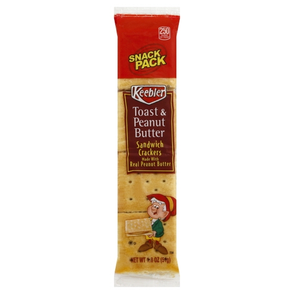 KEEBLER TOASTED & PEANUT BUTTER 1.8oz