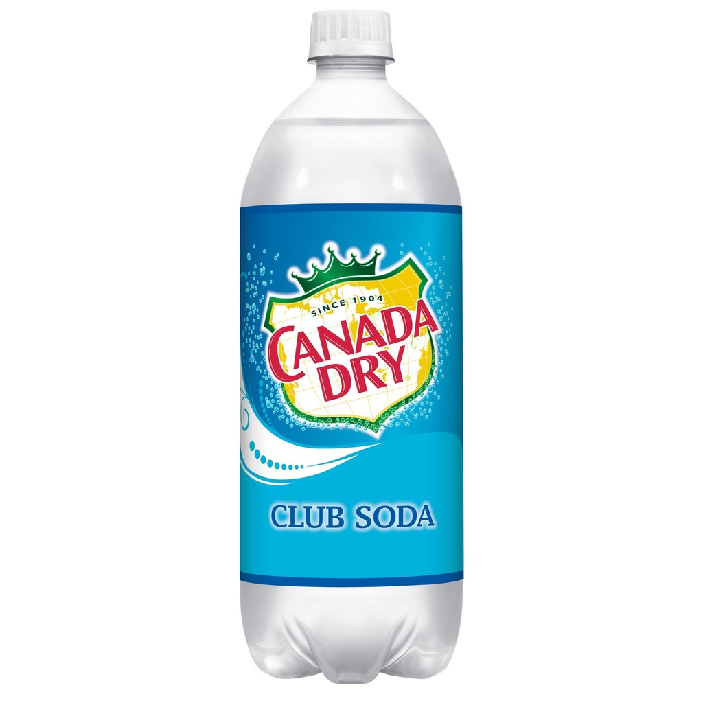 CANADA DRY CLUB SODA 33.8oz