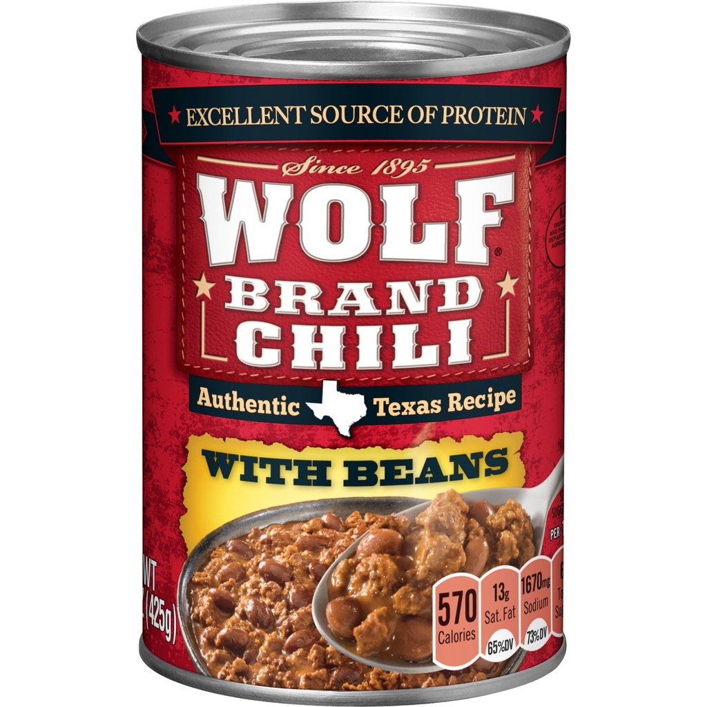 WOLF CHILI WITH BEANS