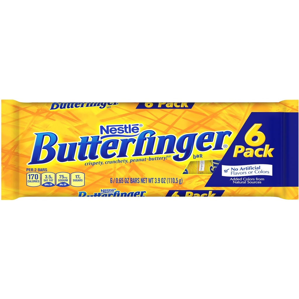 BUTTER FINGER fun size 3.9oz