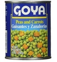 GOYA PEAS AND CARROTS 8.5oz