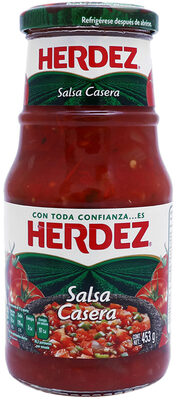 HERDEZ SALSA CASERA 453G