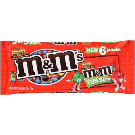 M&M W/ PEANUT BUTTER