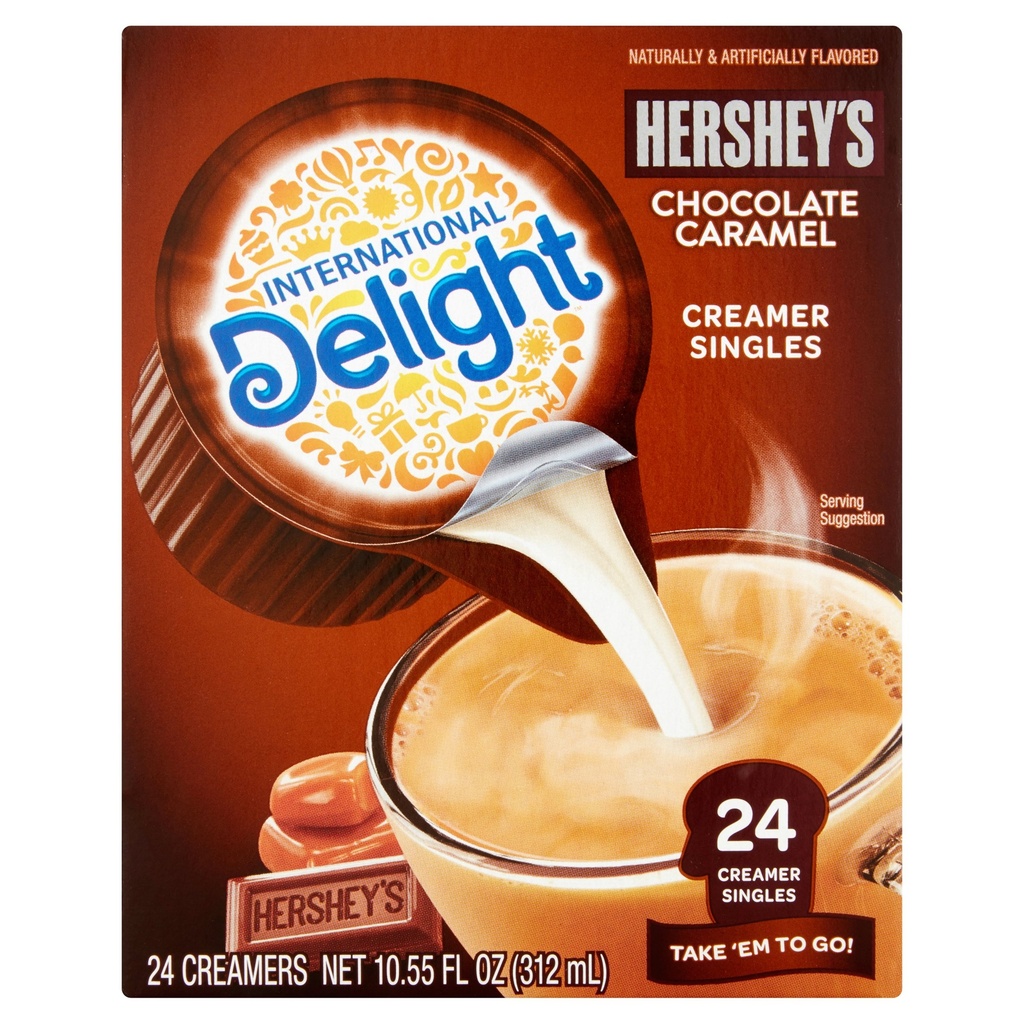 INTERNATIONAL DELIGHT  CHOCOLATE CARAMEL 10.55oz