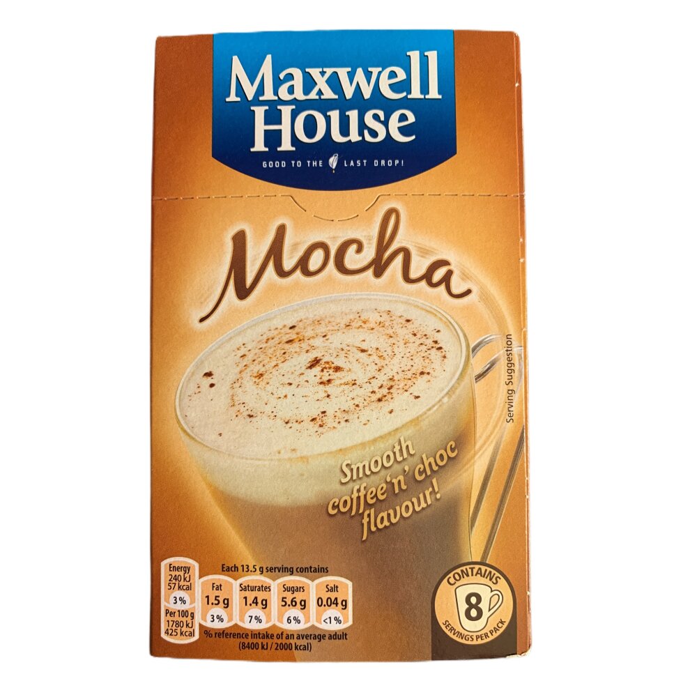 MAXWELL HOUSE MOCHA 8 SERVINGS