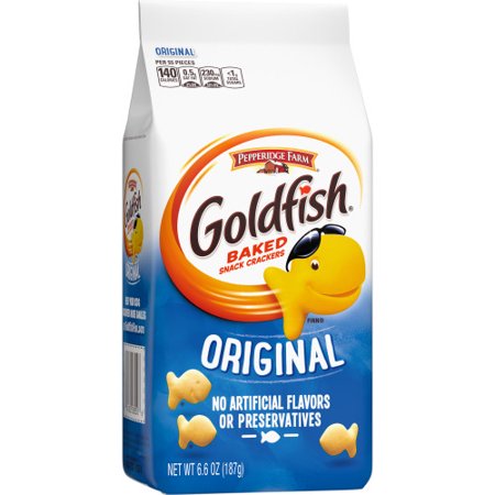 [014100085508] Gold Fish Baked Snack Crackers - Original 6.6oz