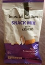 IMPERIAL CASHEW SNACK 2.75oz