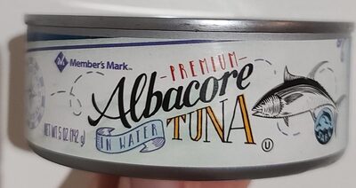 M/M PREMIUM ALBACORE TUNA IN WATER 5oz