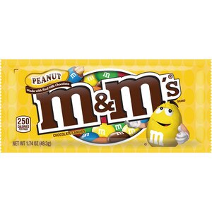 M&M Peanut Single 1.74oz