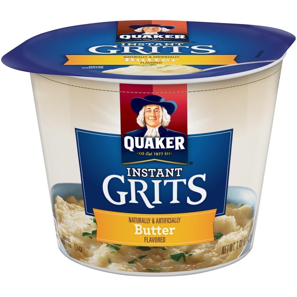QUAKER INSTANT GRITS BUTTER 1.48oz