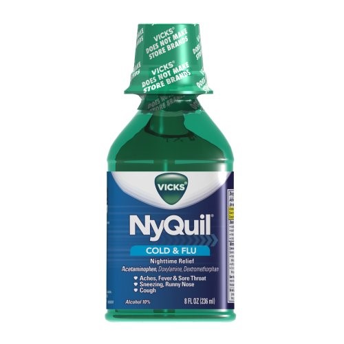 NYQUIL LIQUID COLD & FLU 8fl oz