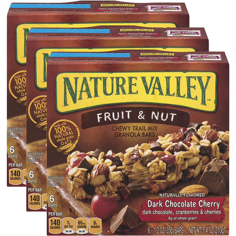 N/V GRANOLA BARS 6BARS