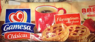 GAMESA FLORENTINAS FRESA 83g