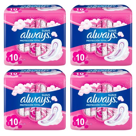 ALWAYS SUAVE TOTAL PROTECTION 10pds