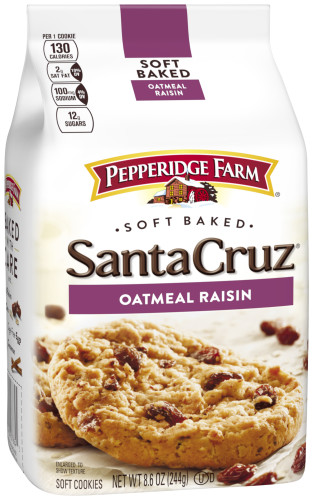 P/F SANTA CRUZ OATMEAL RAISIN 8.6oz
