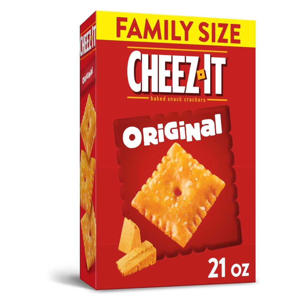 CHEEZ IT ORIGINAL FAMILY SIZE 21oz